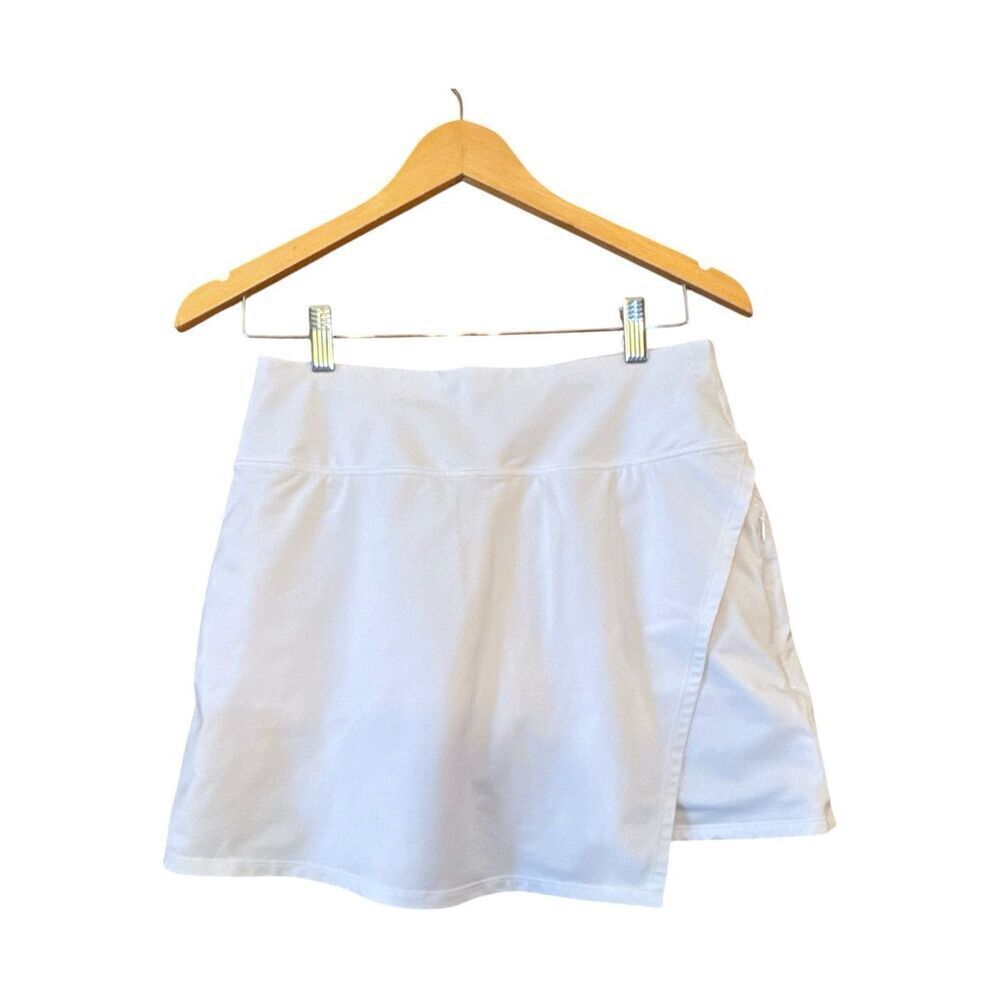 ATHLETA Volley White Athletic Tennis Golf Skort Pickleball